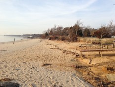 damaged beach_Hurricane Sandy