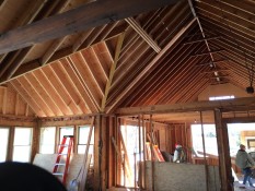 wood roof framing